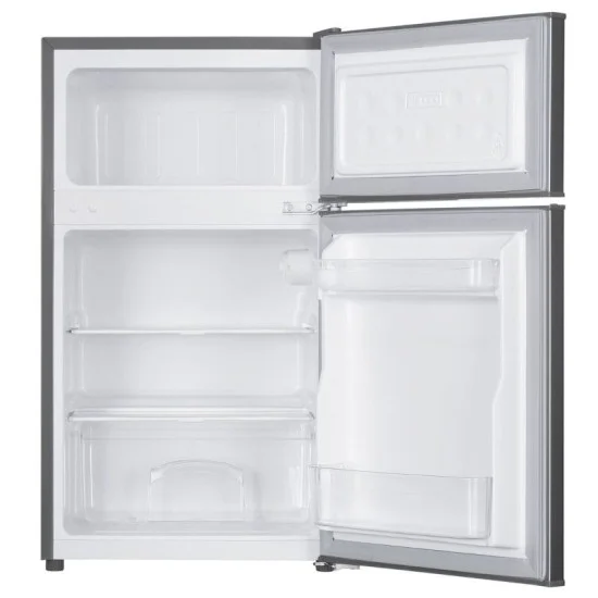 Orca Top Mount Double Door 85 Liters Refrigerator - Silver